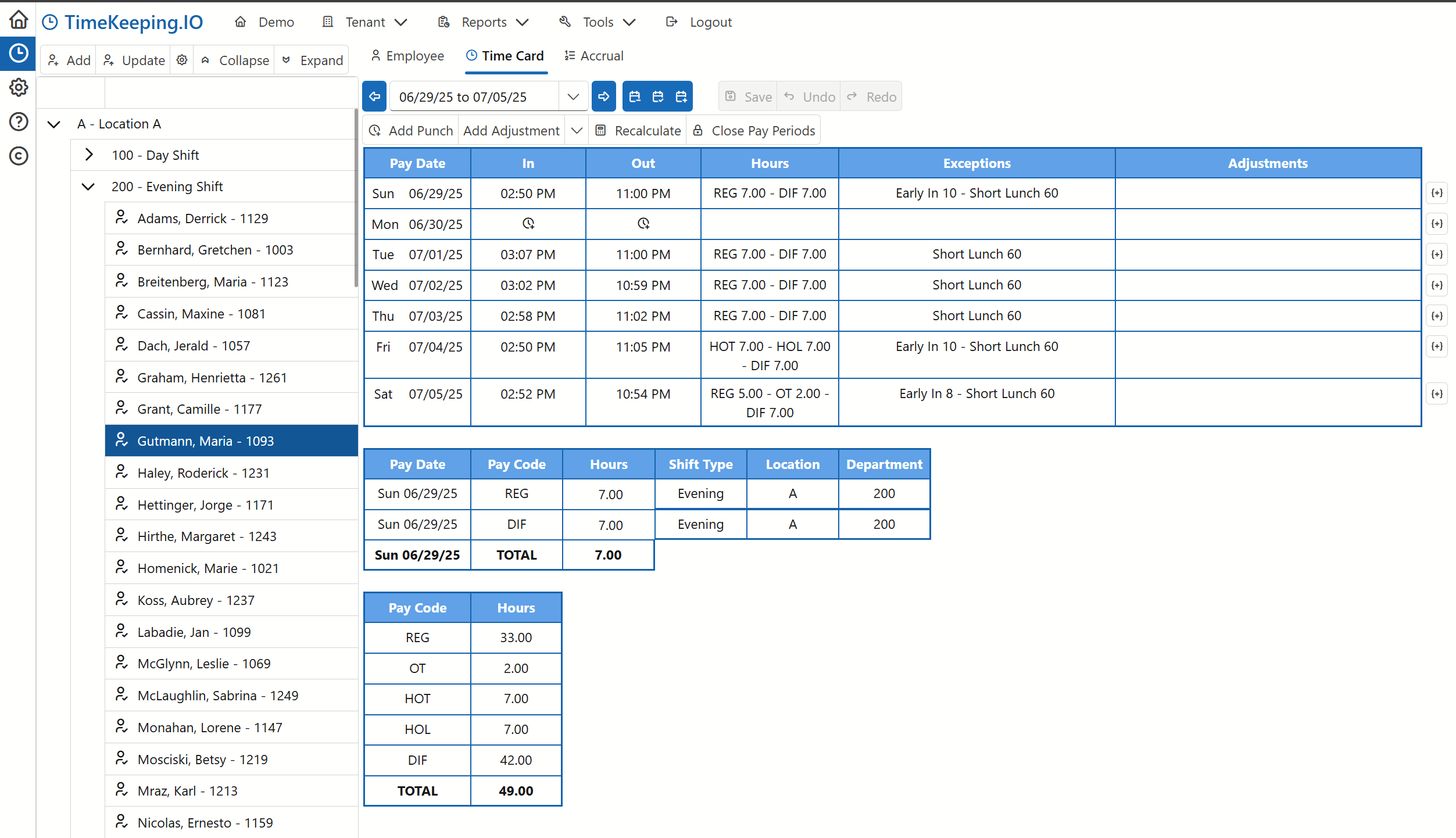 TimeKeeping.IO Software